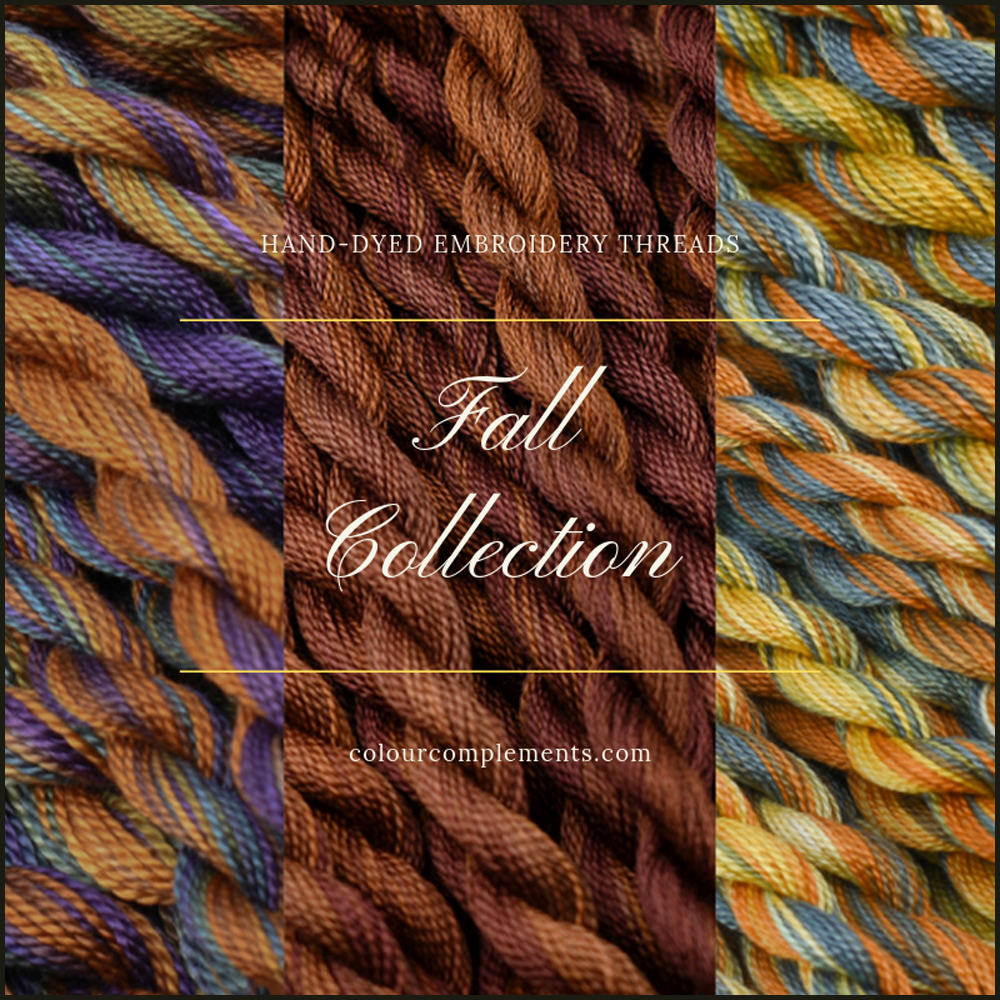 COLOUR COMPLEMENTS FALL COLLECTION HAND DYED THREADS