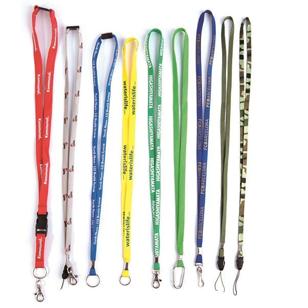 Tubular lanyards Colourfast Card Printing