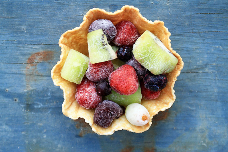 Frozen Fruit Waffle Cups ColourPop Studio