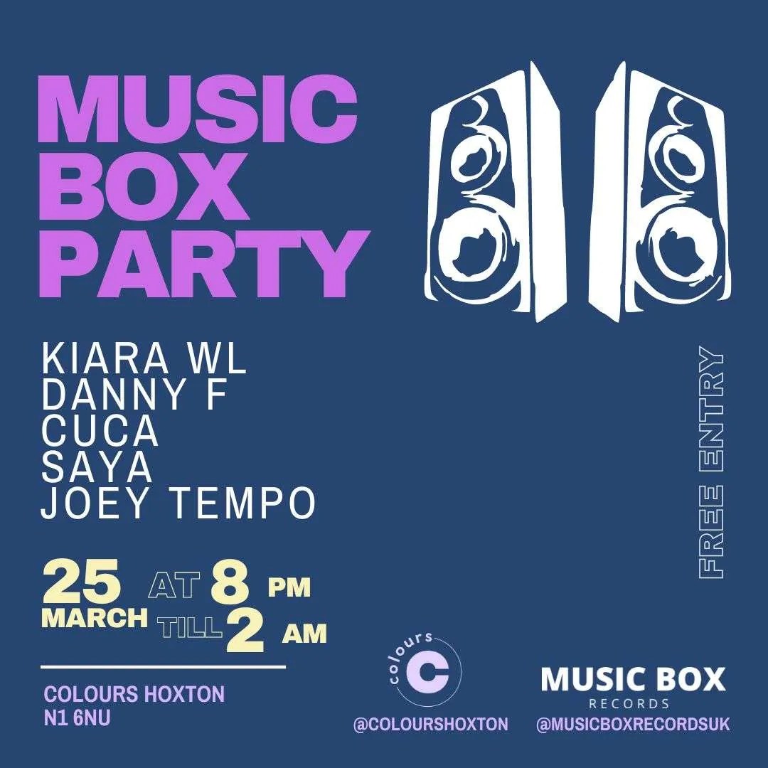 Music Box Records party