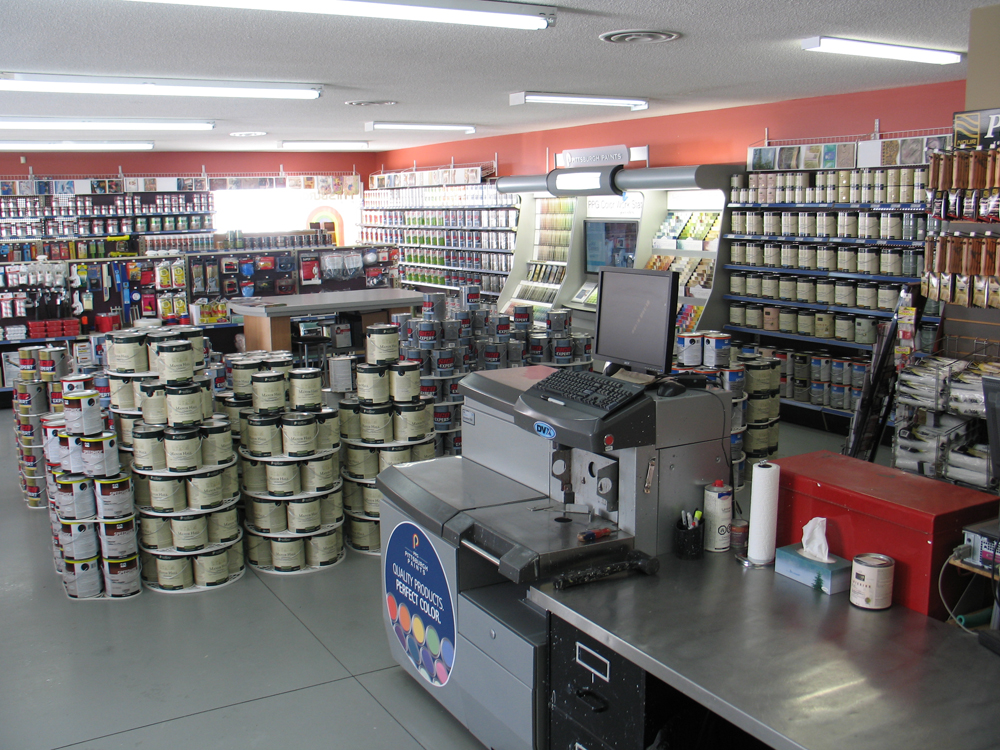 Colours 'n' More in Moncton offers paint, stain and supplies