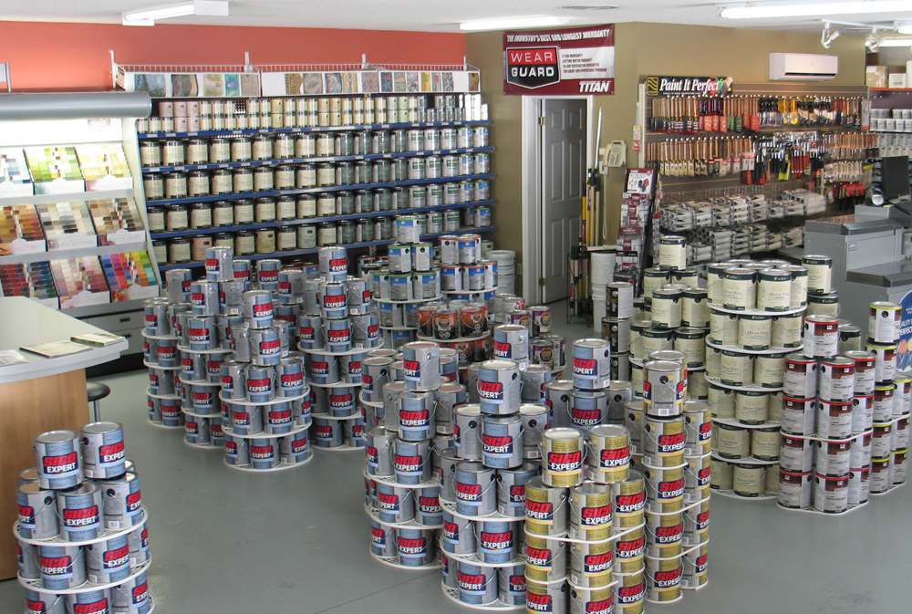 Colours 'n' More in Moncton offers paint, stain and supplies