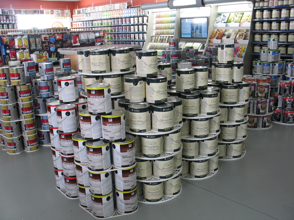 Colours 'n' More in Moncton offers paint, stain and supplies