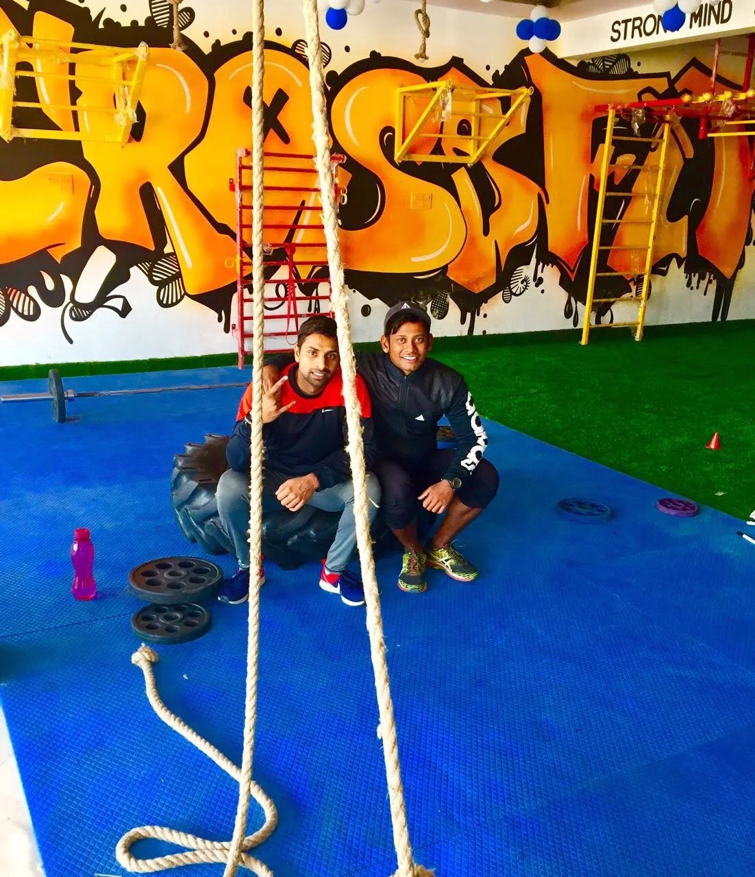 Gym Wall Painting Colours of Art