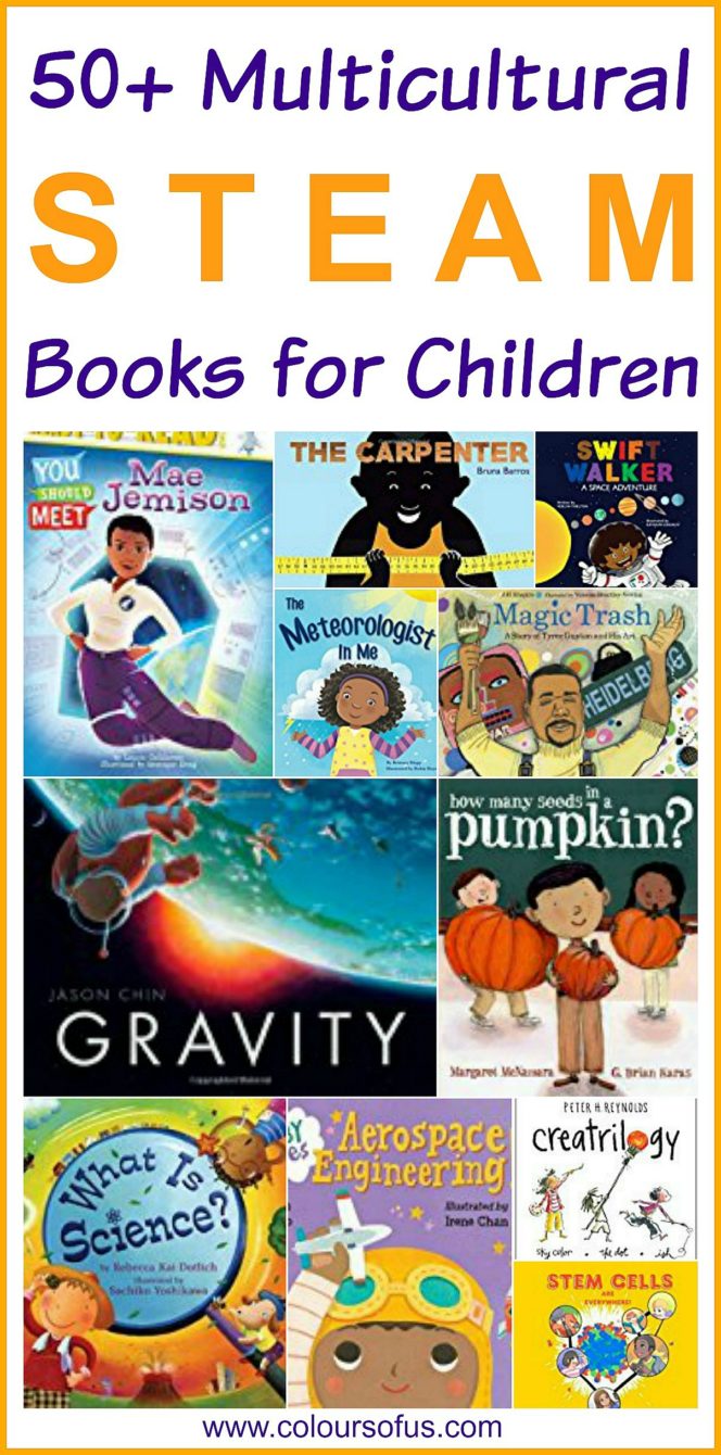 50+ Multicultural STEAM Books for Children Colours of Us