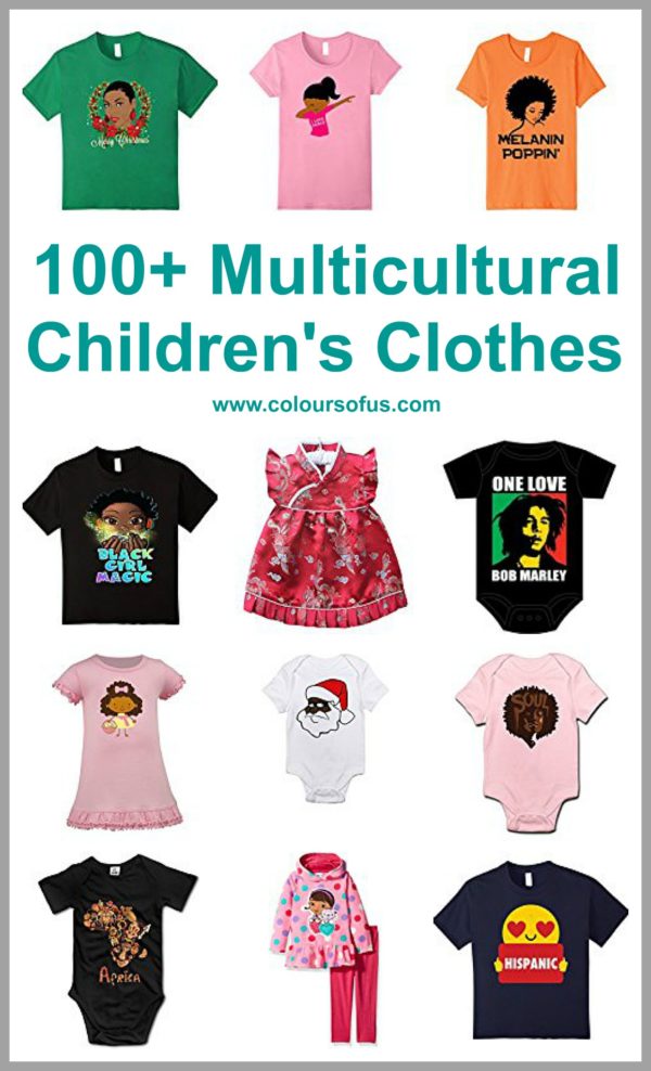 100+ Multicultural Children's Clothes Colours of Us