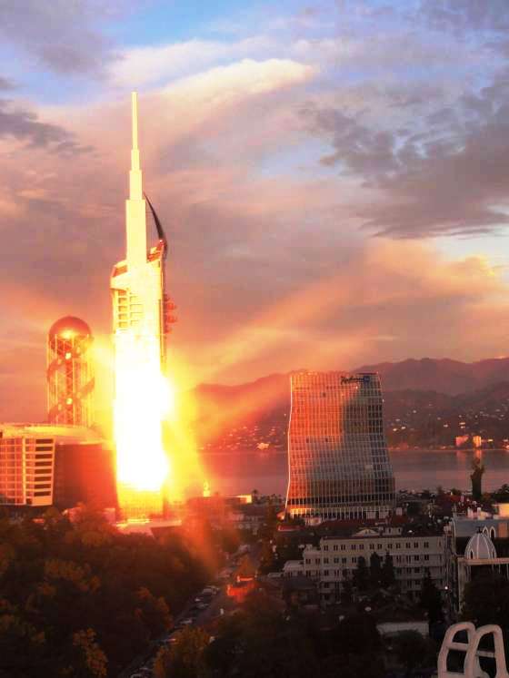 Transfer Tbilisi Batumi or Batumi Tbilisi Colour Tour