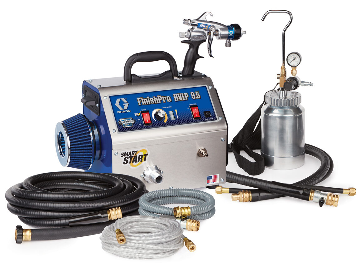 Graco FinishPro HVLP 9.5 Series Sprayer Fine Finish ColourX