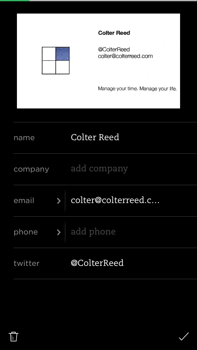 How to Scan Business Cards with Evernote Colter Reed