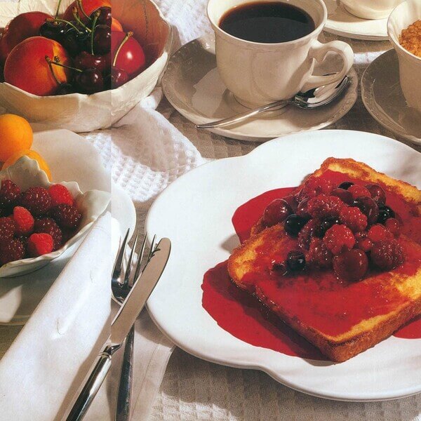 French Toast with Strawberry Compote Columbia Fruit