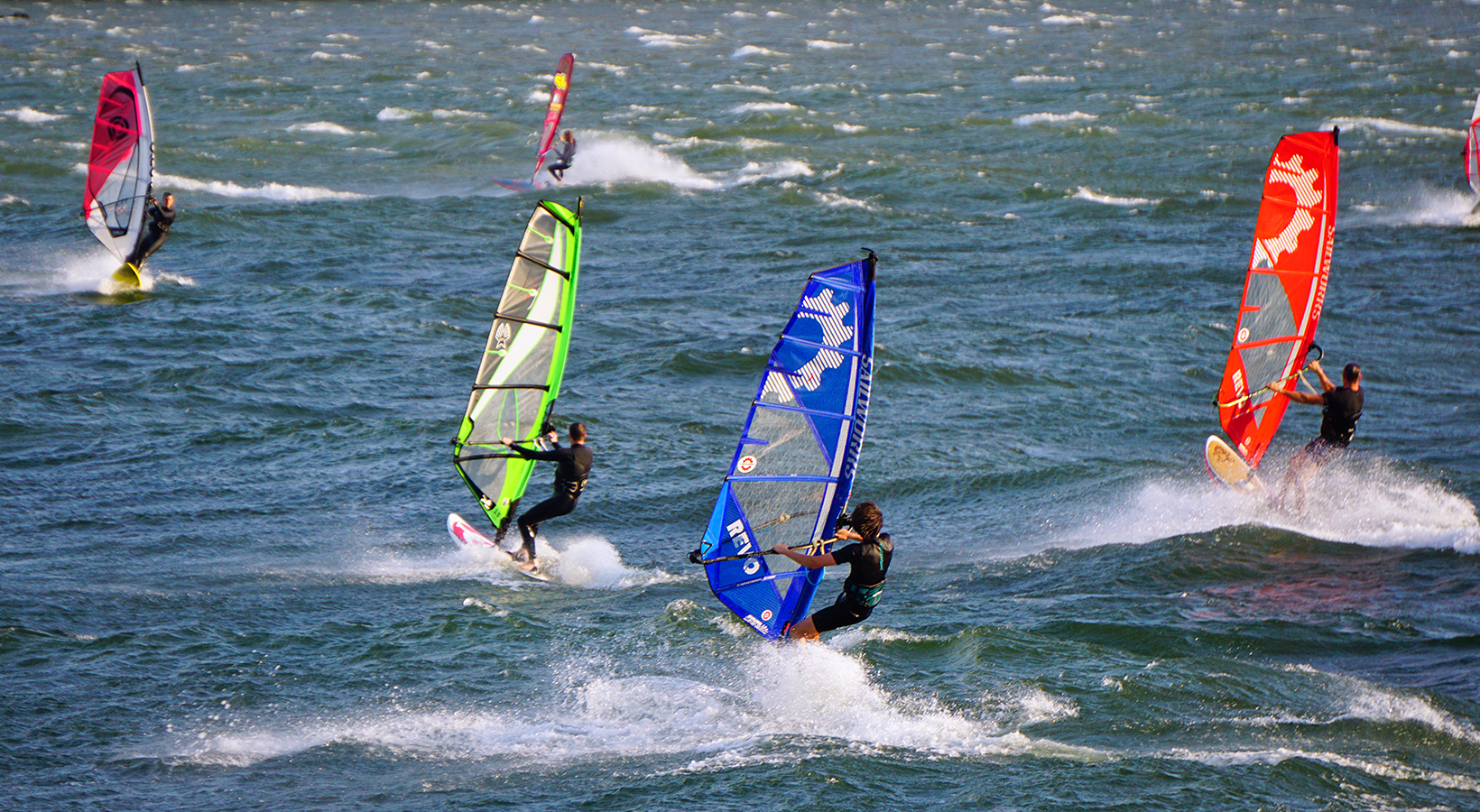 Windsurfing in the Columbia River