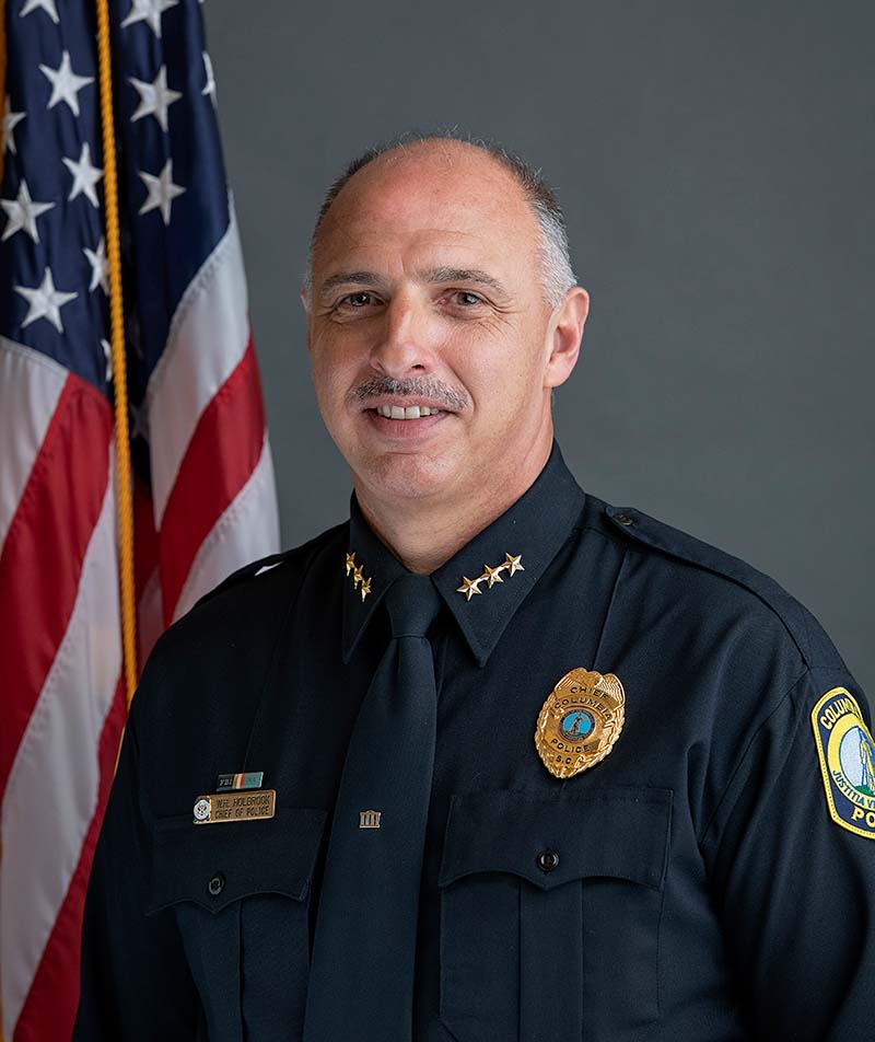 Command Staff City of Columbia Police Department