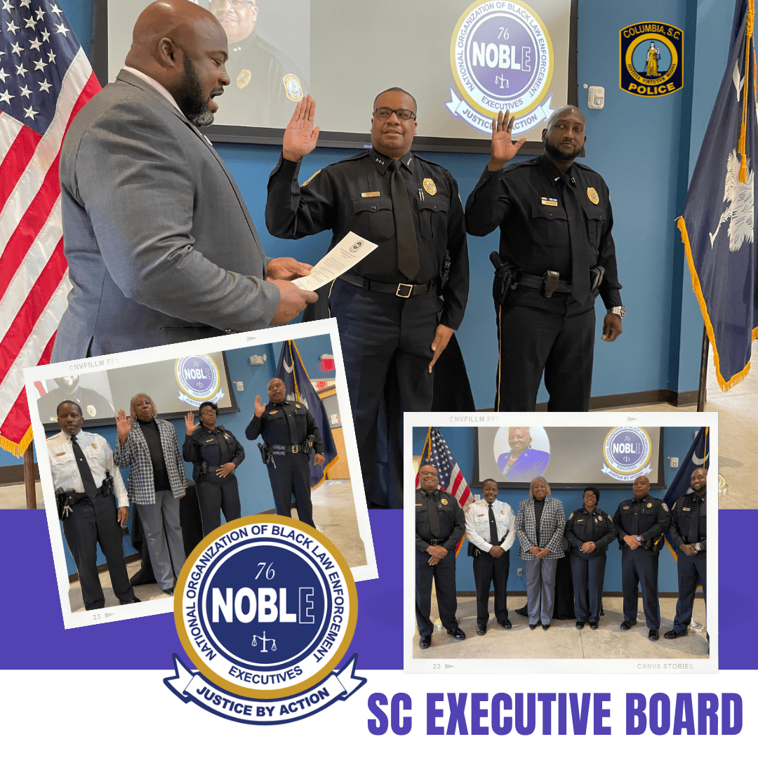 Deputy Chief Kelly Sworn in as SC Chapter of NOBLE President; CPD