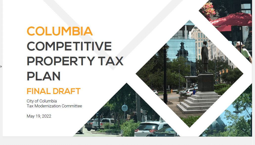 Tax Modernization Plan Regarding Property Tax Rates on Commercial