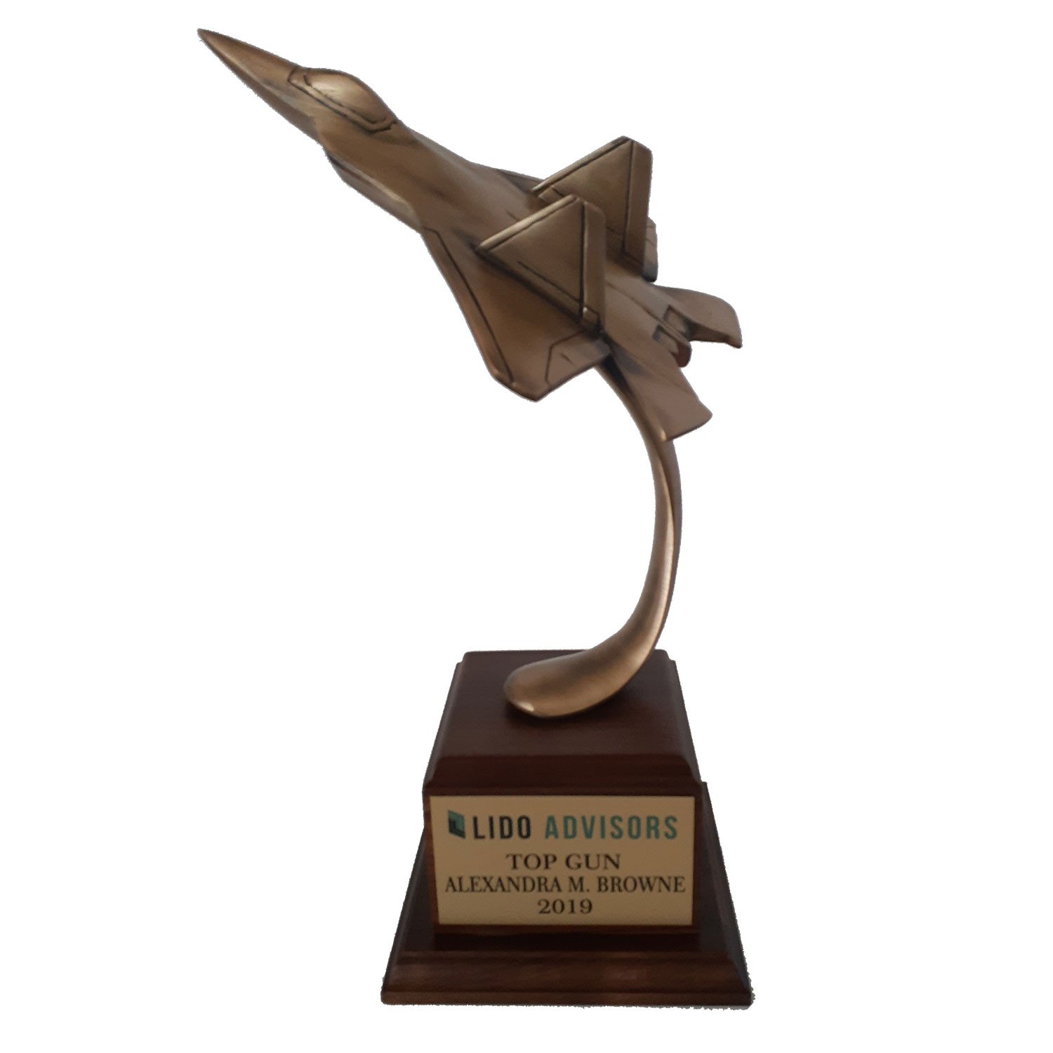 Top Gun Award Columbia Trophy