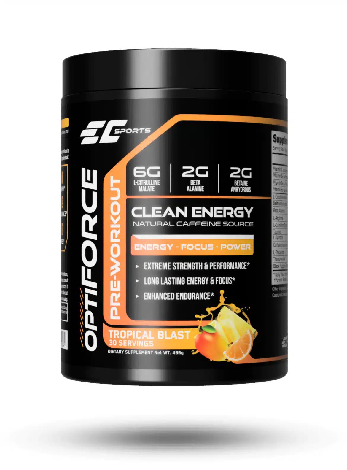 Energy & Protein Powder Labels Denver, CO Columbine Label