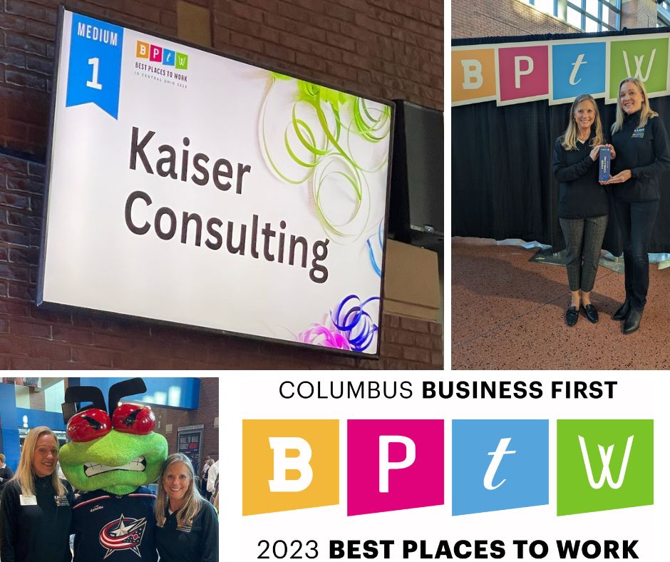 Kaiser Consulting Awarded a 1 Spot in Central Ohio’s 2023 Best Places