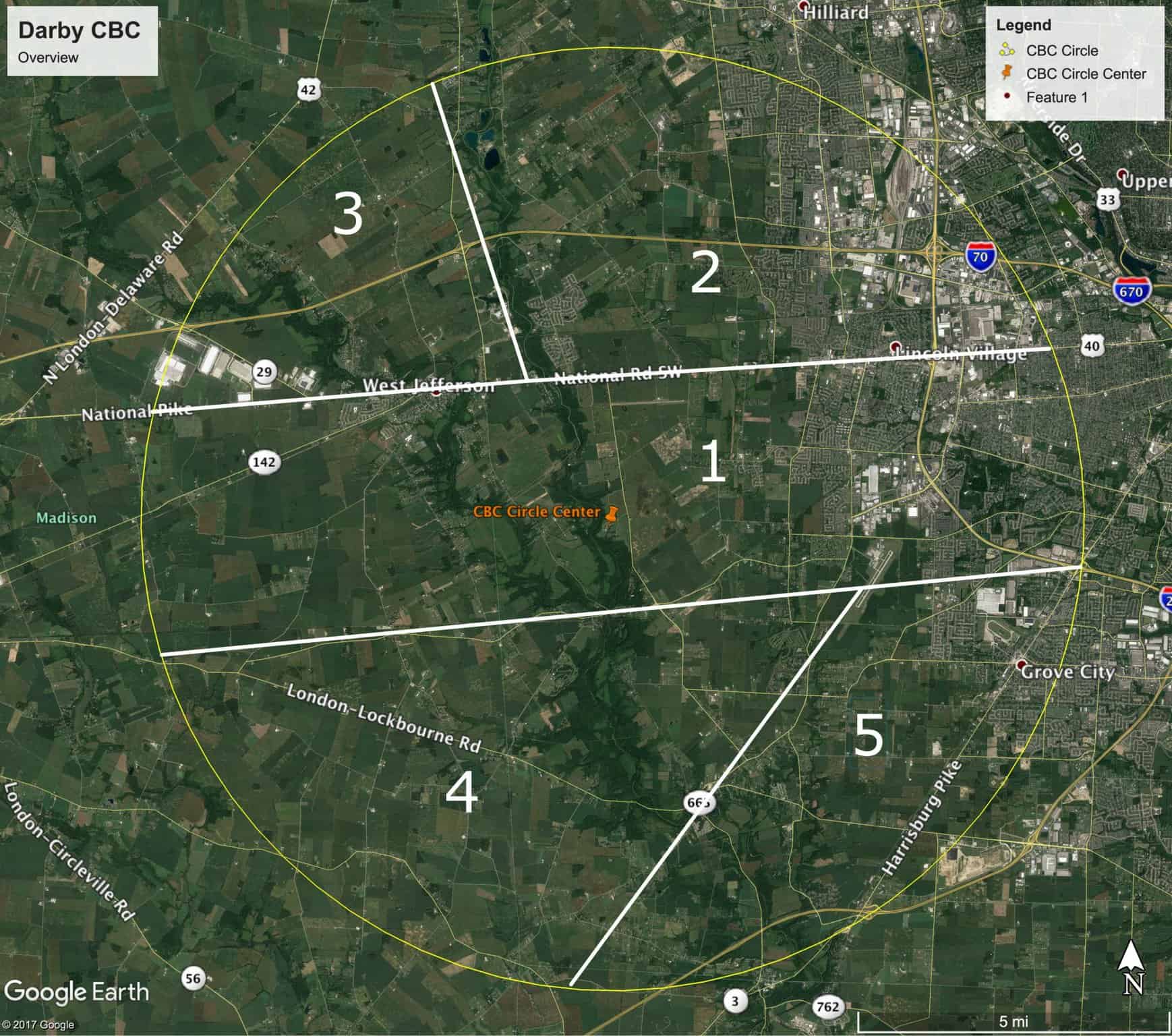 Christmas Bird Count Big and Little Darby Creek Darbydale Columbus