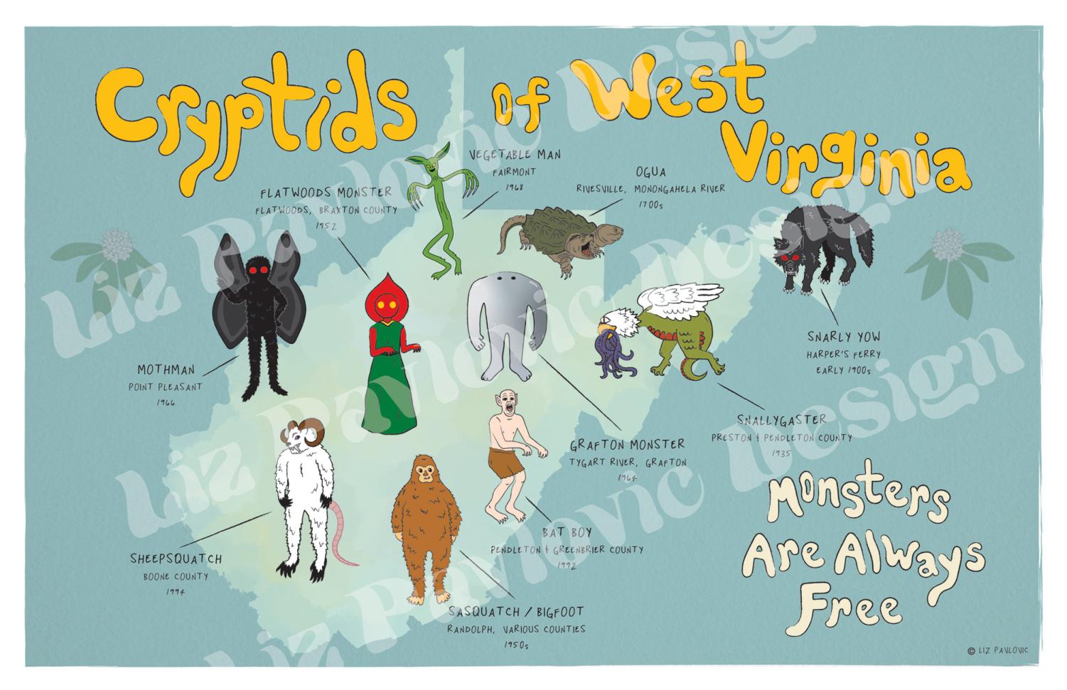 The Wild, Wonderful, and Weird of West Virginia Craziest Cryptids
