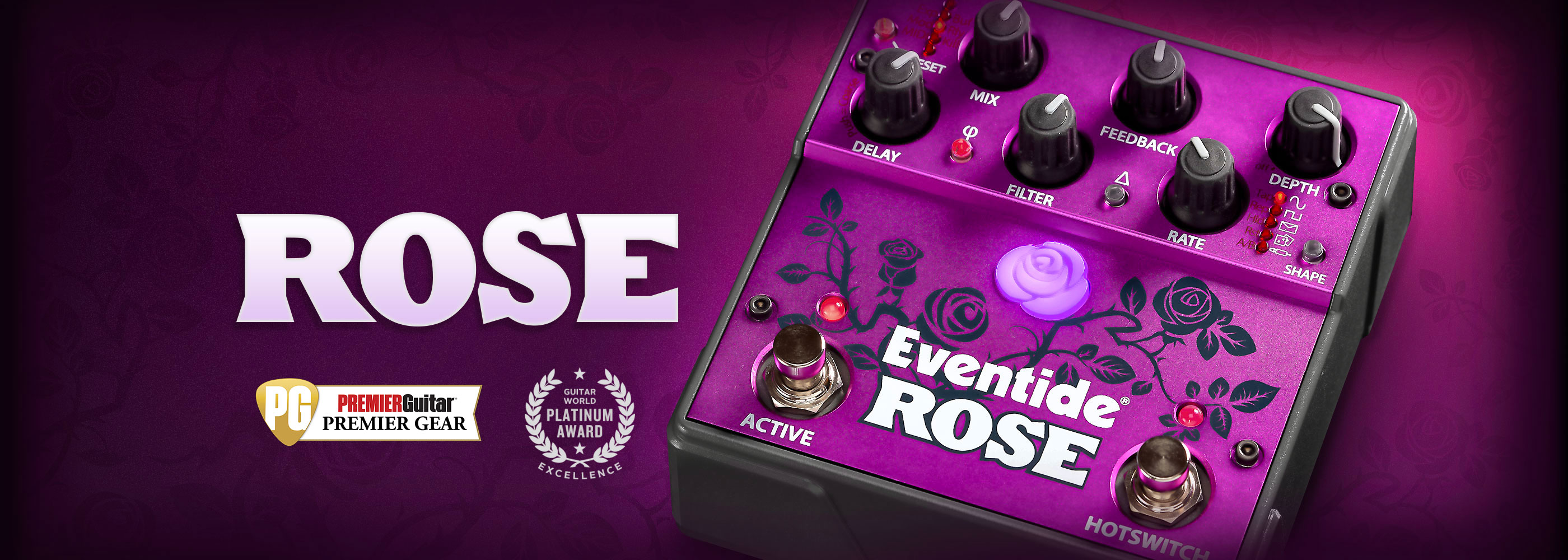 Eventide Releases Rose Pedal v3.0 and New Pedal Management Software