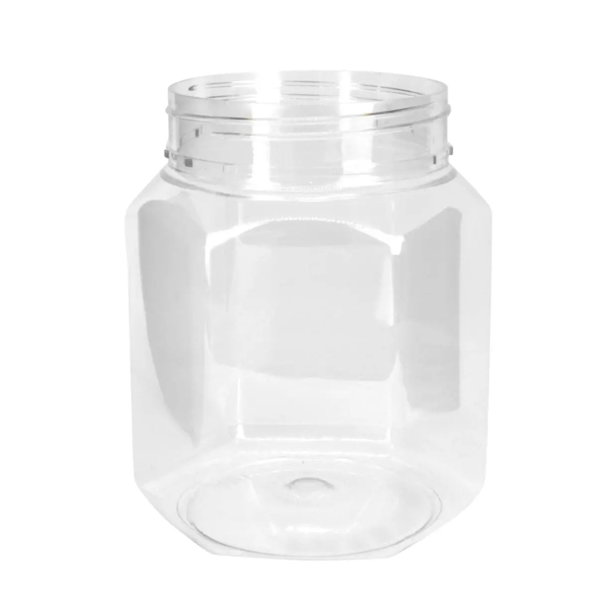 Hexagonal PET Jars Comag