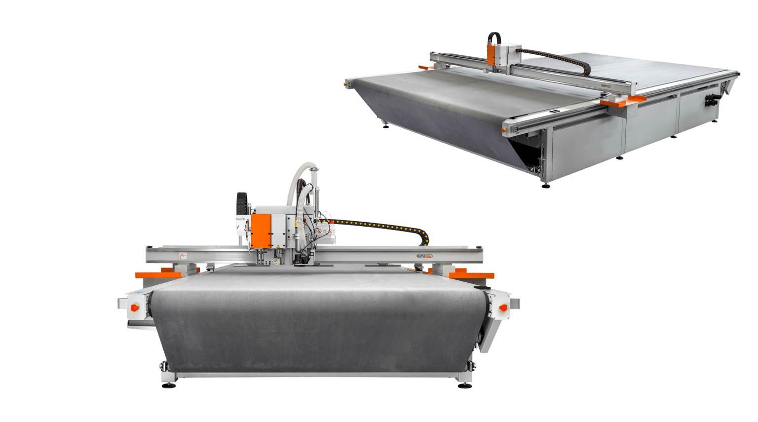Flatbed cutting tables, multifunctional machines COMAGRAV CNC machines