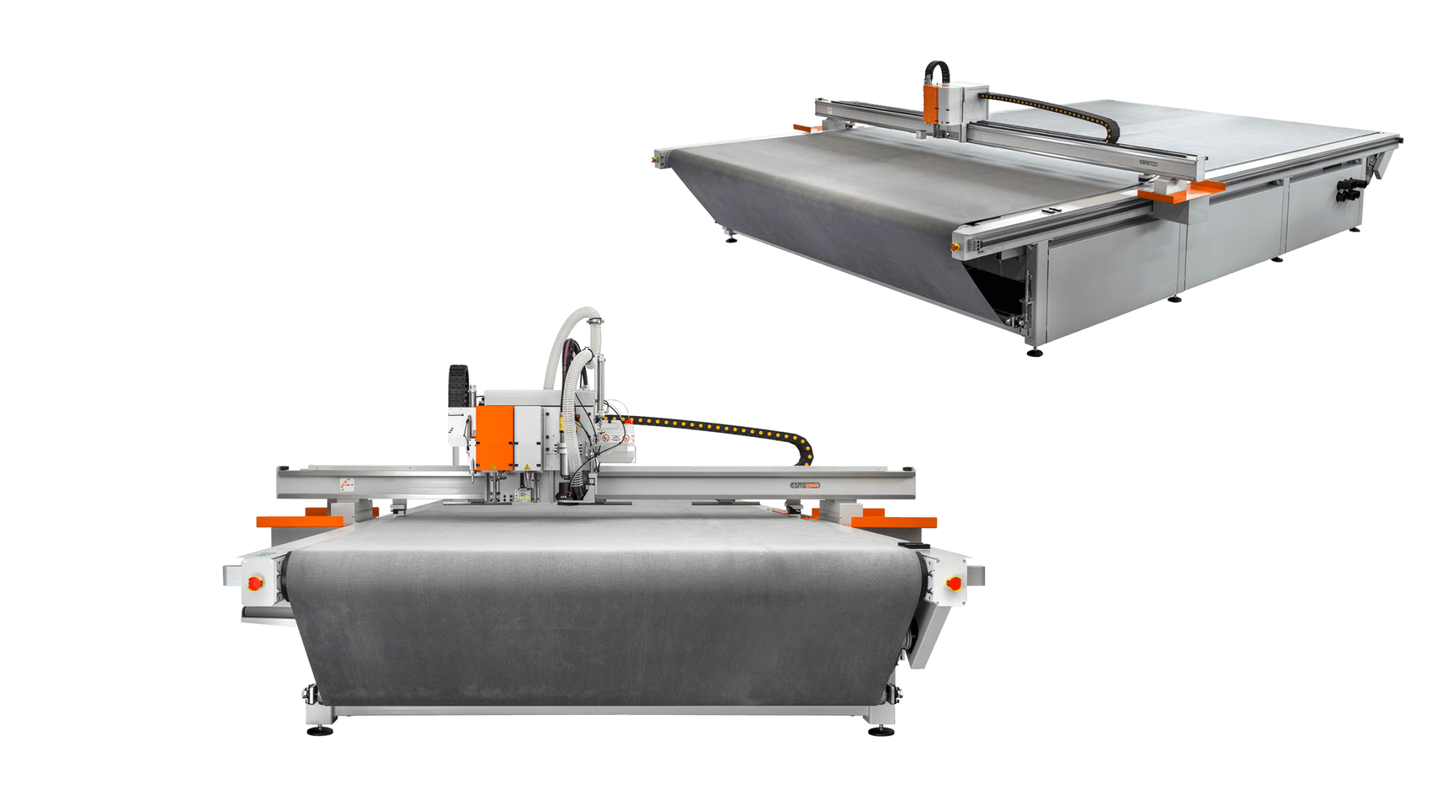 Flatbed cutting tables, multifunctional machines COMAGRAV CNC machines