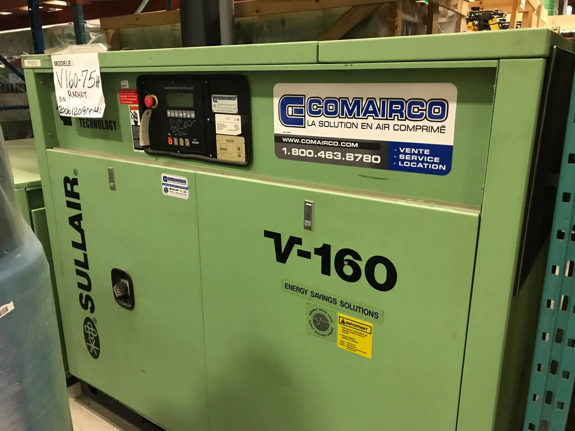 Usagés Comairco Compresseurs d'air