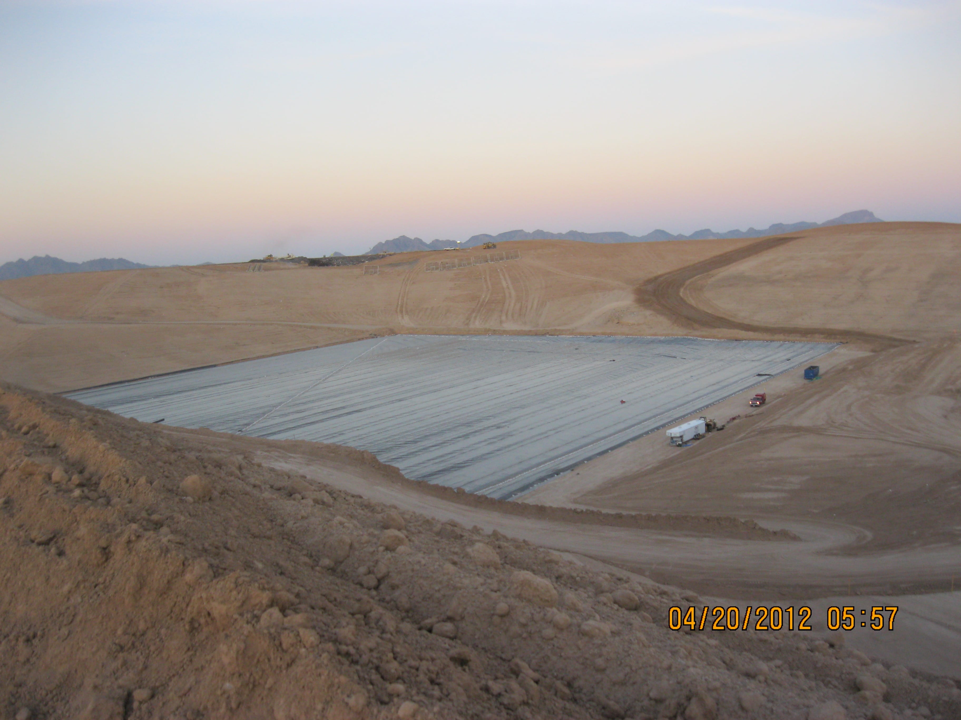 New Landfill Cell Expansion Completed Arizona COMANCO