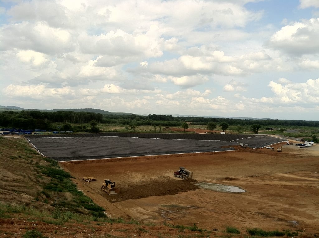 Phase 1 Completion Landfill Cell in Tennessee COMANCO