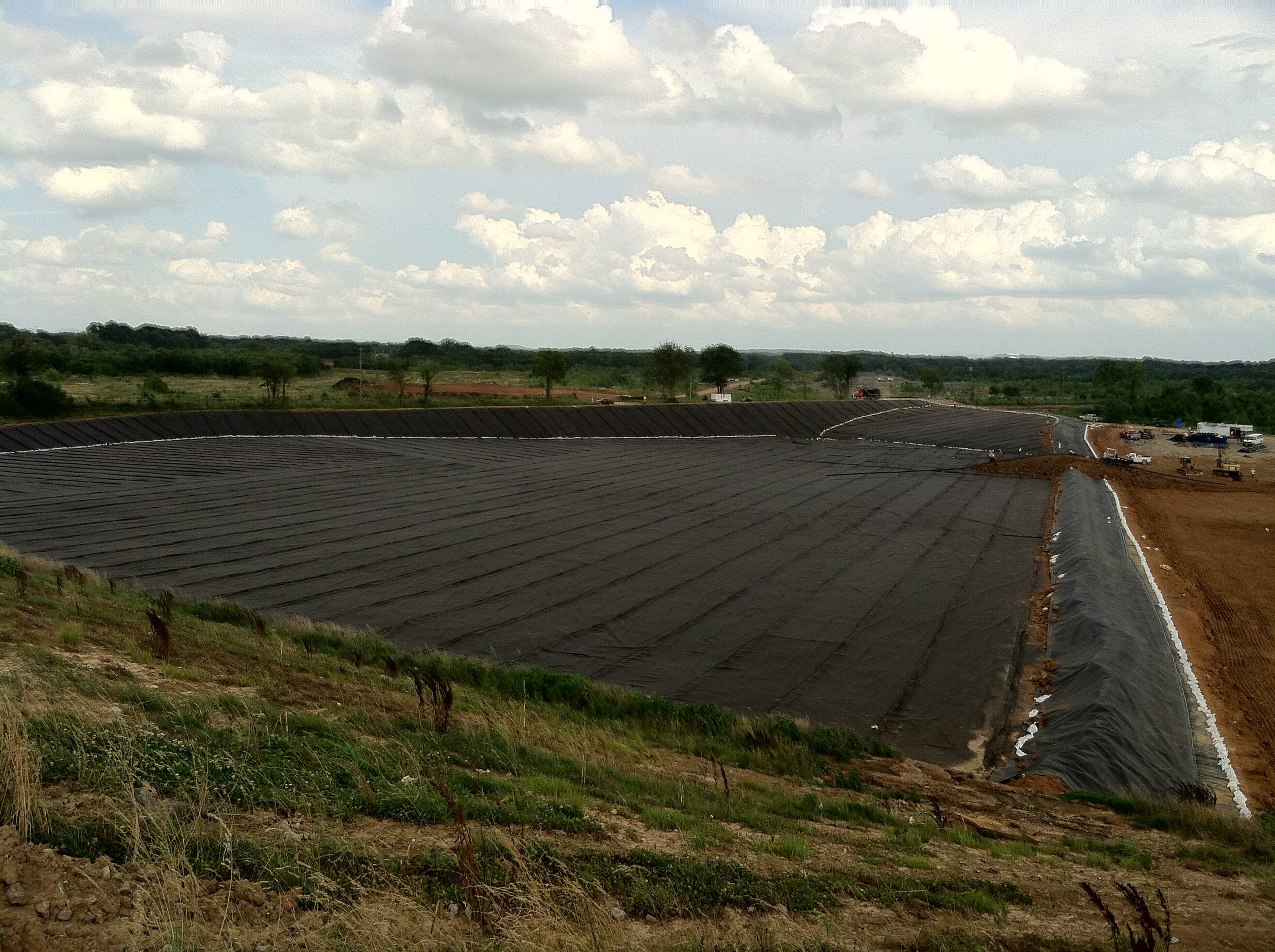 Phase 1 Completion Landfill Cell in Tennessee COMANCO
