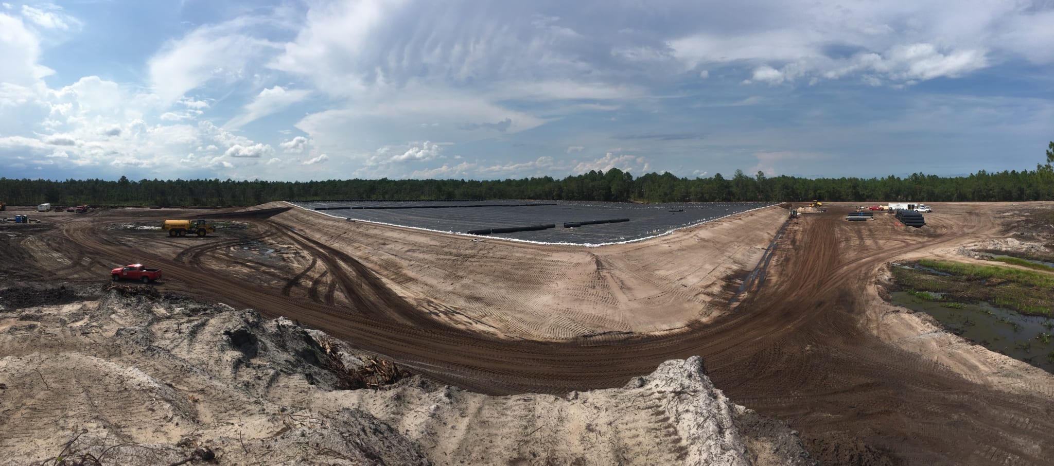 COMANCO Finishes Liner Installation at New C & D Landfill in NE FL