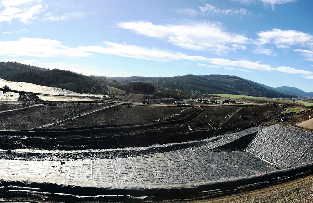 COMANCO Reporting Live From The Field New Landfill Cell in Oregon