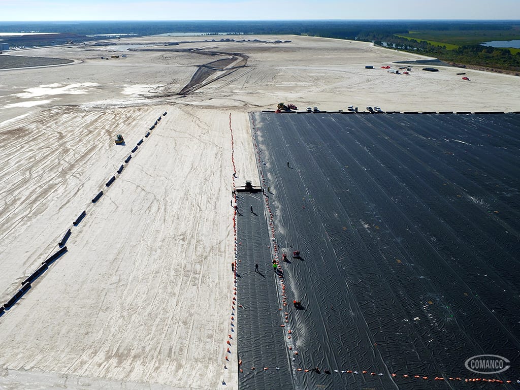 COMANCO's Drone Captures Incredible Progress at North Florida Gypsum