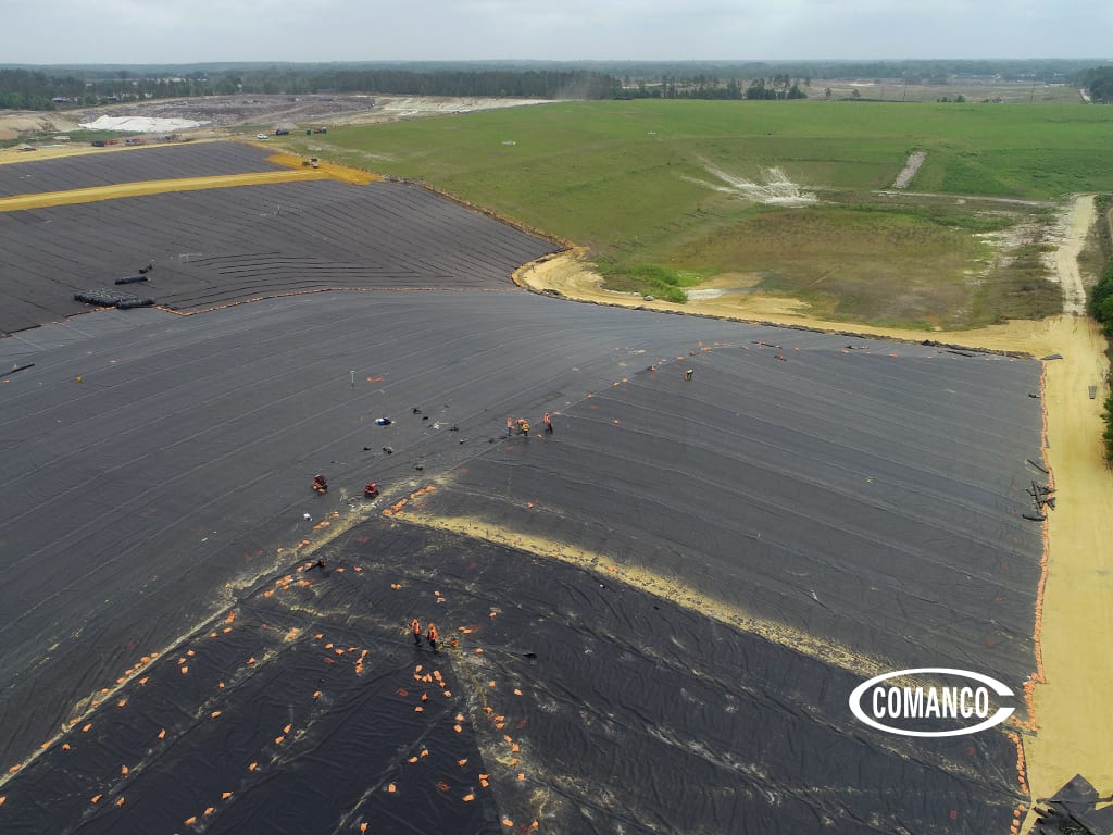 COMANCO Completes Liner Installation on Central Florida Landfill Cell