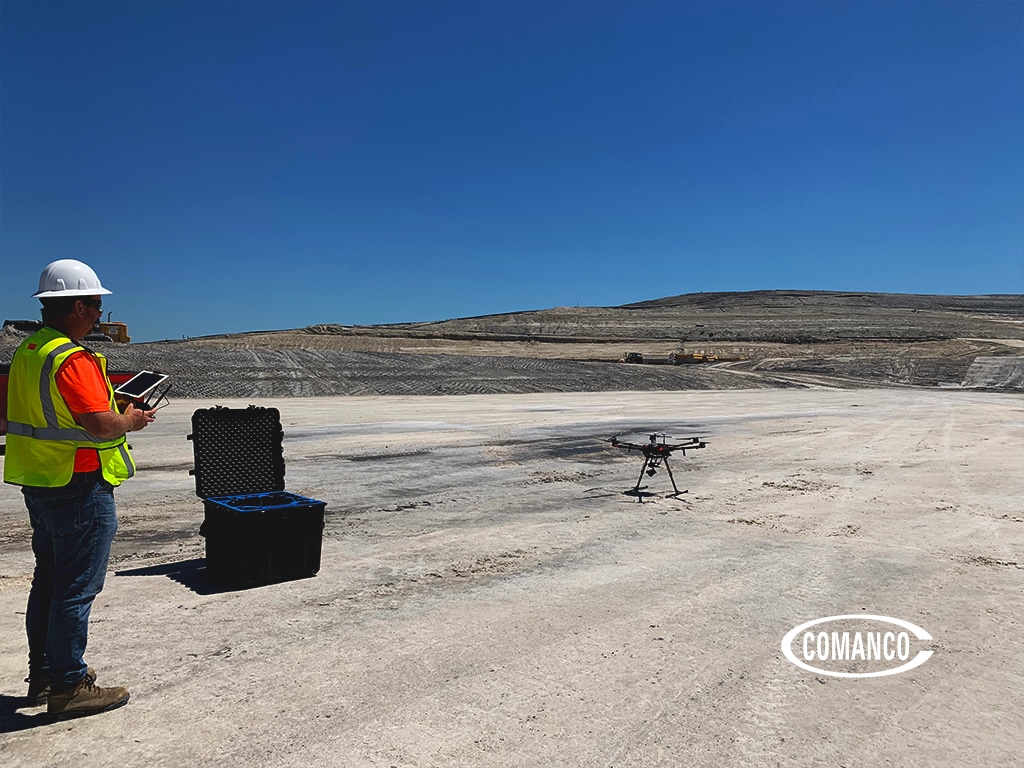 COMANCO Drone Flights Gypsum StackReactivation/West North Area COMANCO