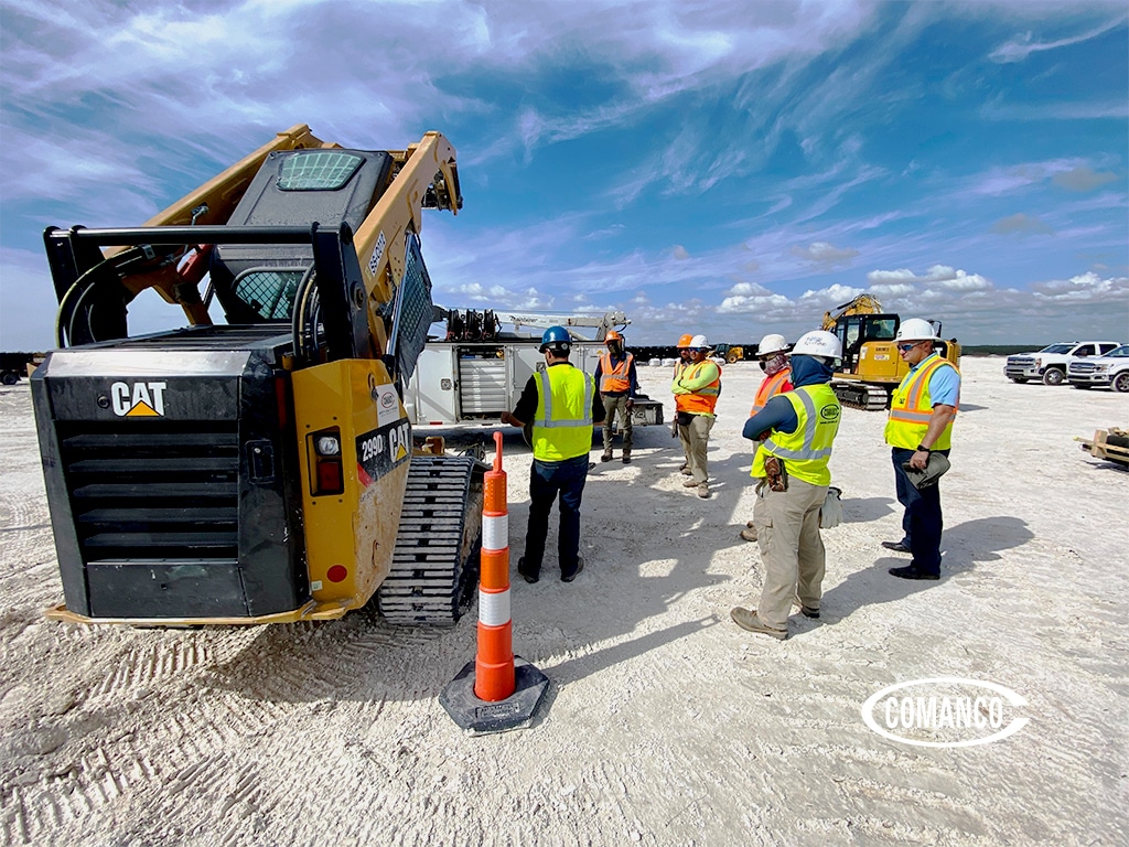 COMANCO Crews Participate in Task Training with Puckett Rental in