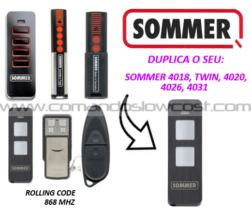 SOMMER S10019 PEARL TWIN - Comandos Low Cost