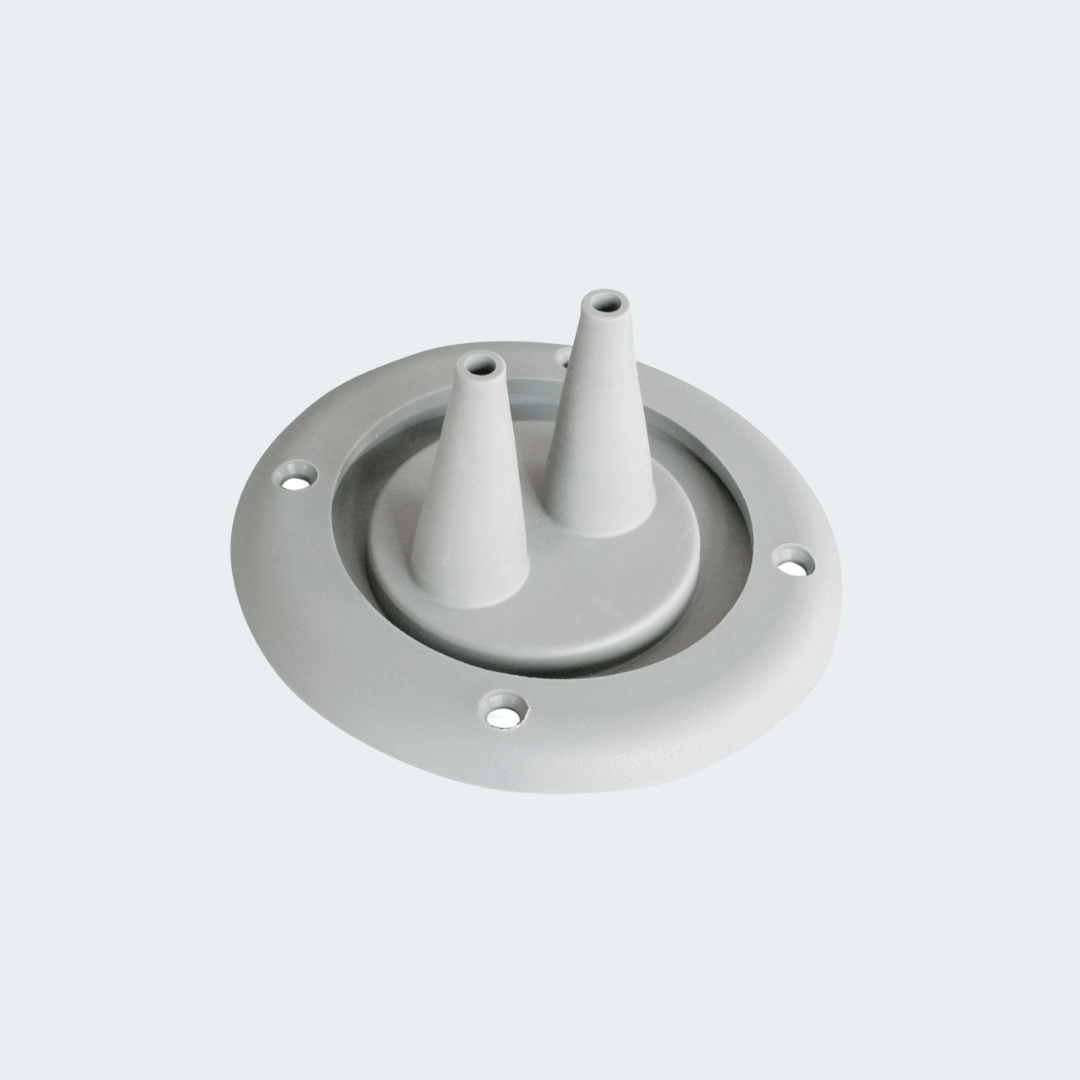 Double Grey Cable Grommet Ø 105 mm Comar Marine