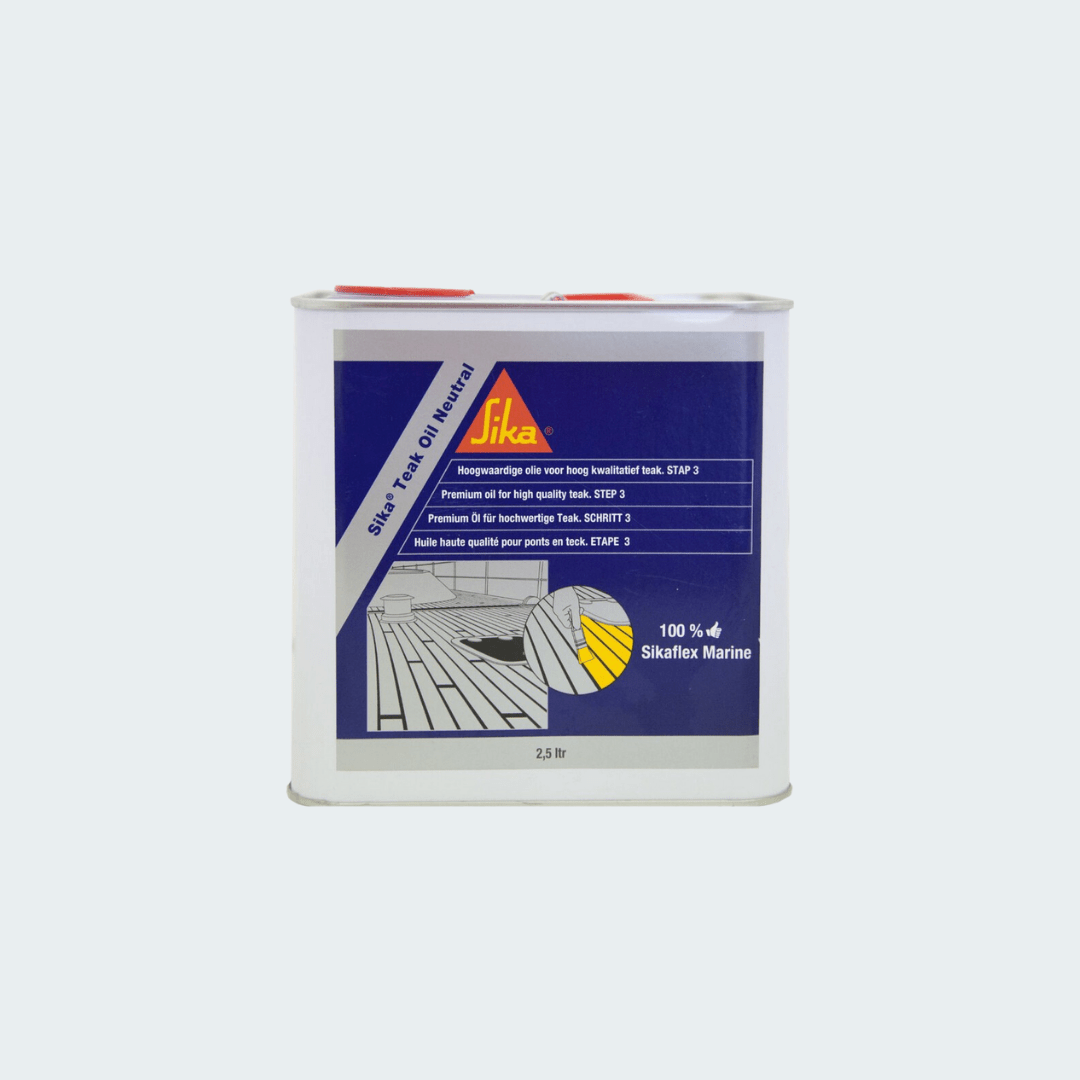 Sika® Teak Oil Neutral 2.5L Comar Marine