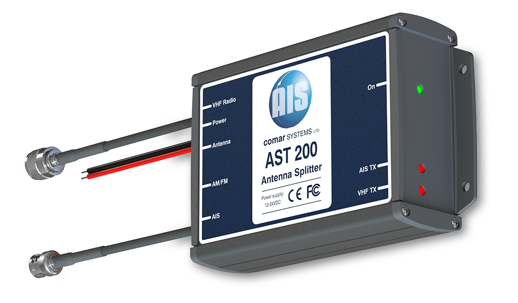AST200 TRANSMIT & RECEIVE ANTENNA SPLITTER Comar Systems