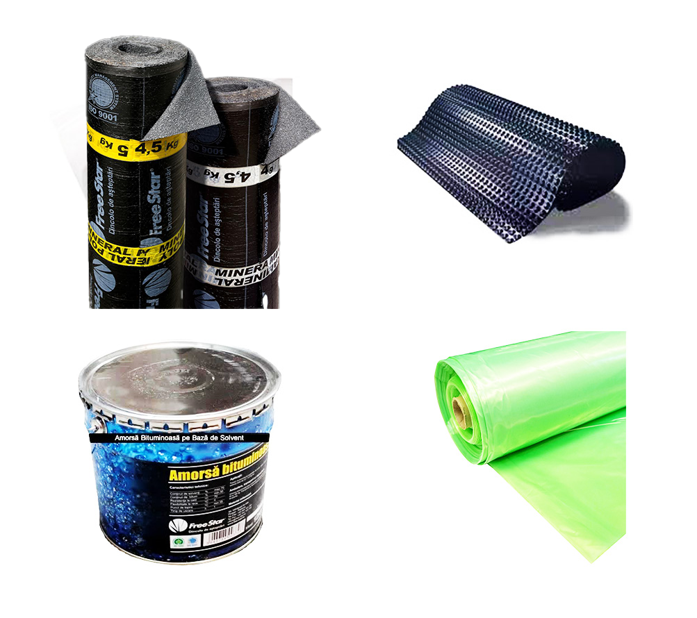Hidroizolatii (membrana, amorse, folie PVC) Comat Com