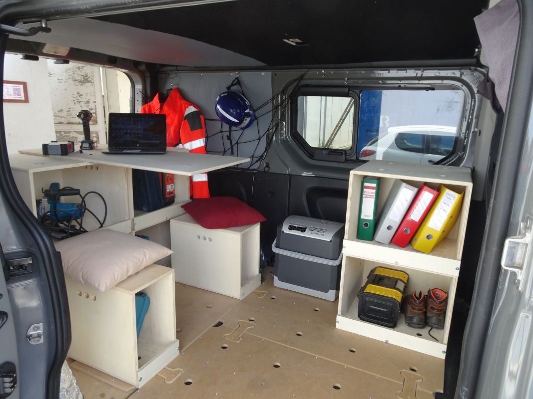 Aménager son Renault TRAFIC avec un kit d’aménagement ComBee