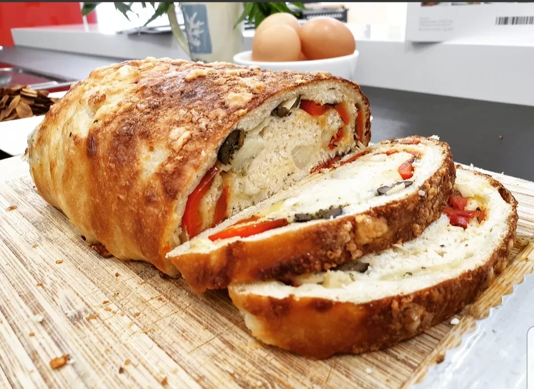 How to make Antipasto bread