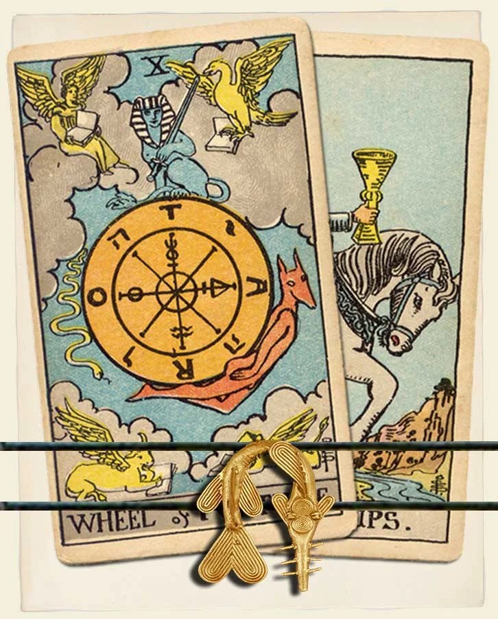Collection 32+ Pictures knight of cups and wheel of fortune Sharp