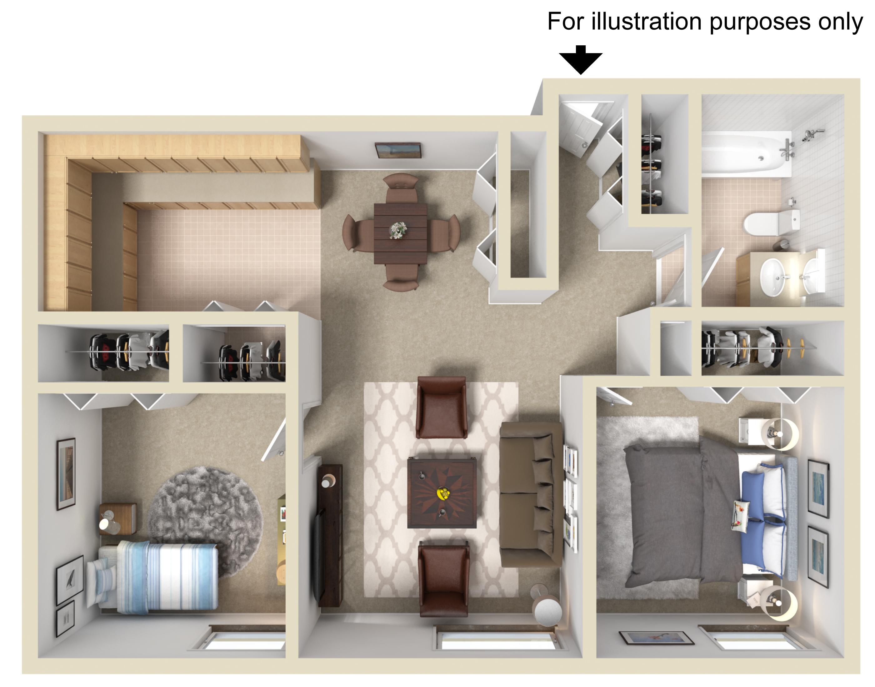 Fir Tree Colorado Springs Affordable Apartments ComCap Management