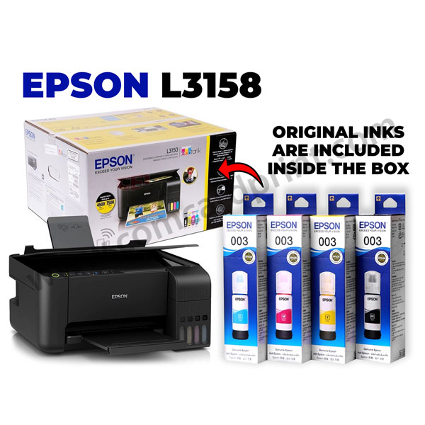 epson l3158 printer