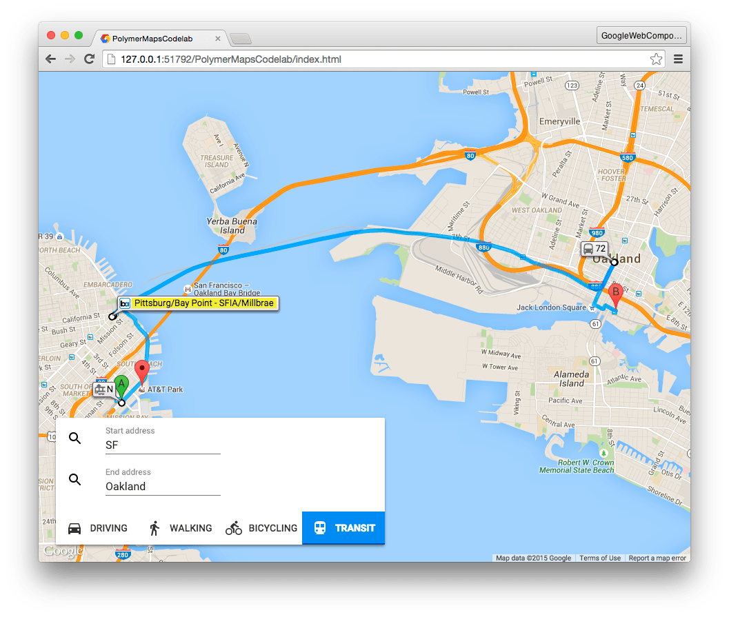 Build Google Maps Using  Components & No Code!