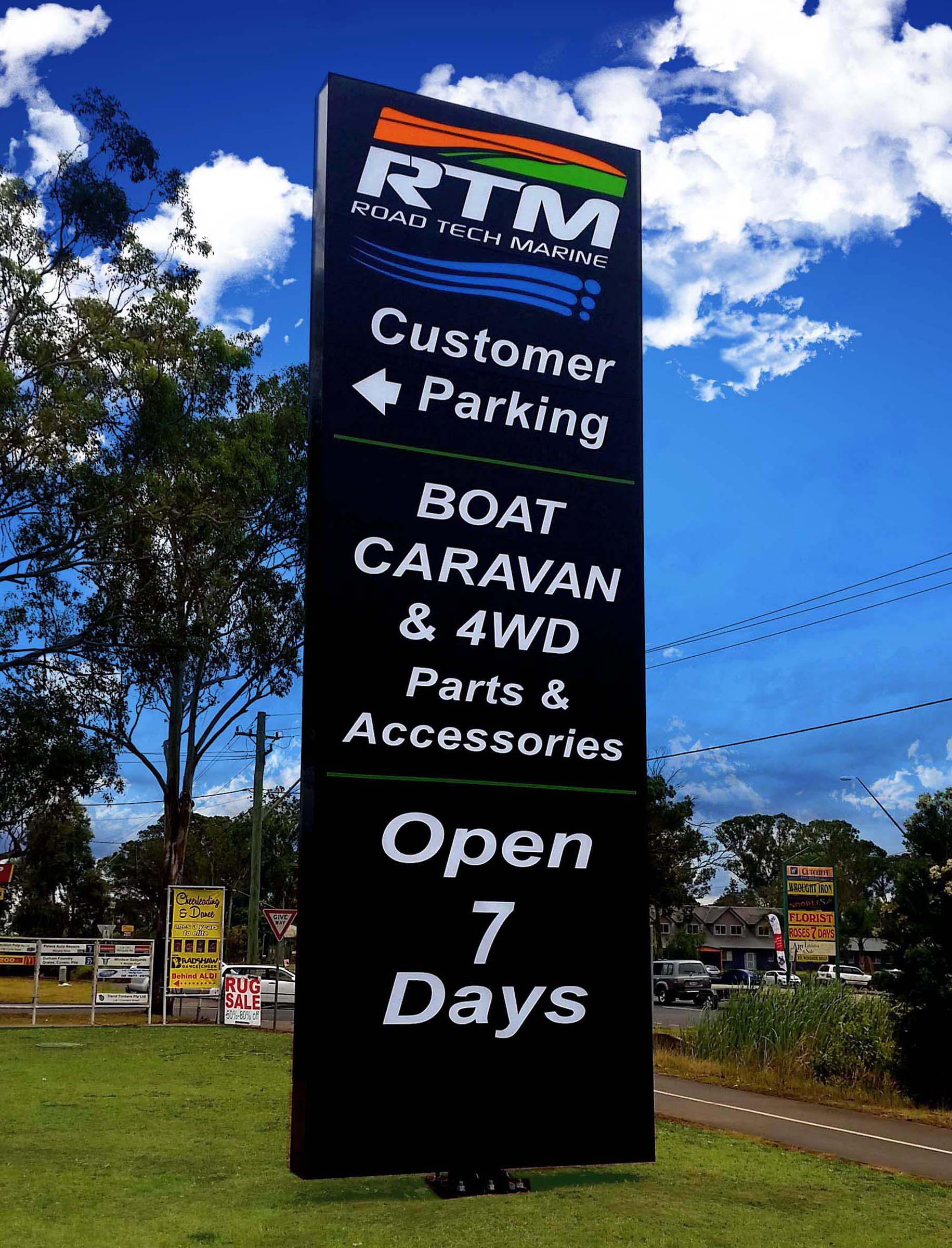 Pylon Signs Sydney Custom Pylon Signage Sydney Comcut