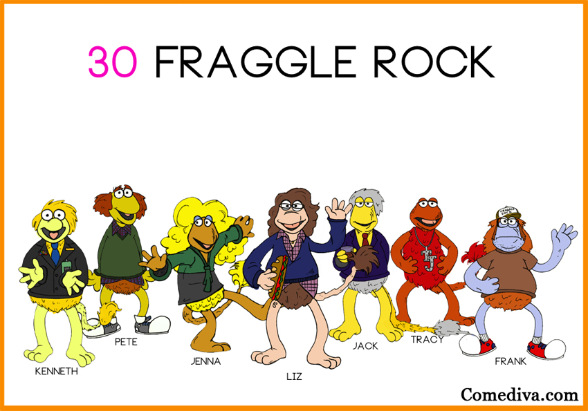 30 Fraggle Rock Comediva